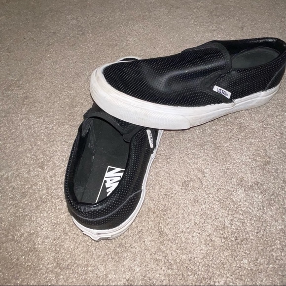 Classic leather vans women’s size 6.5 mens 5 - Picture 2 of 4